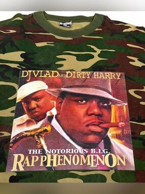 DJ Vlad And Dirty Harry Rap Phenomenon Notorious B.I.G. Rap Tee T Shirt 4XL